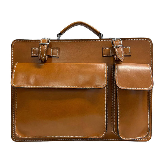 Men's Leather Briefcase | Made in Tuscany