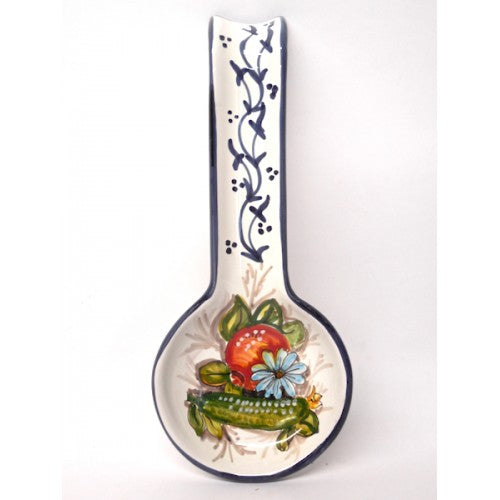 Tuscan Spoon Rest with L'Orto