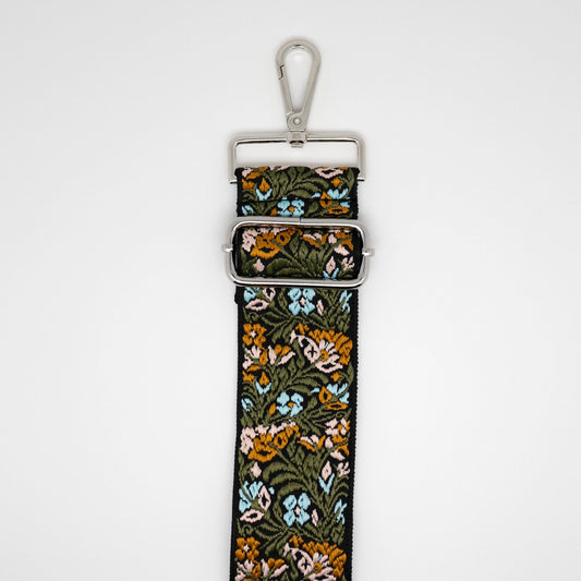 Floral Adjustable Strap | Made in Tuscany