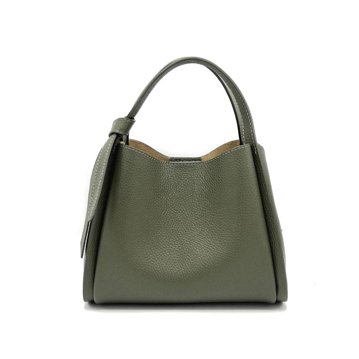 Genuine Leather Handbag, Medium | Made in Tuscany
