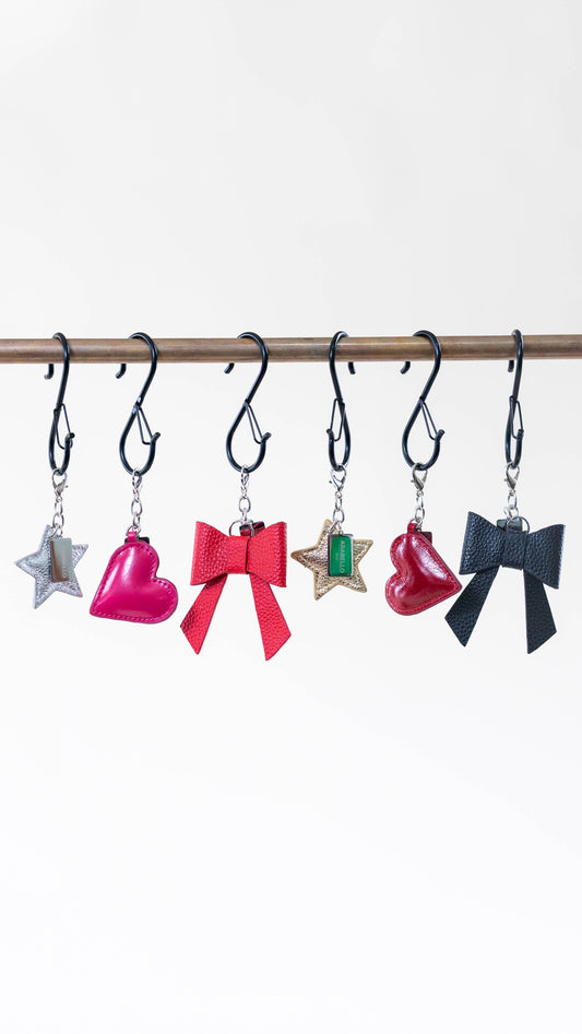 Pink Heart Keychain | Made in Tuscany