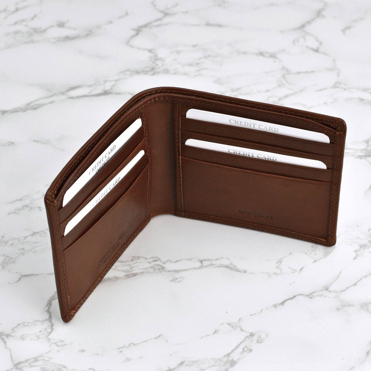 Men's Italian Leather Bi-Fold Wallet | Made in Italy