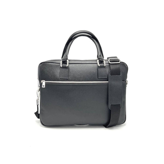 Saffiano leather office bag for men | Made in Italy