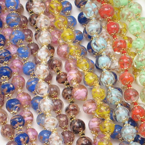 Sommerso Murano Glass Clasp Bracelet | Made in Veneto