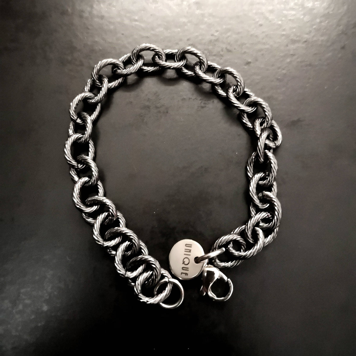 Indestructible 316L Steel Bracelet, 19/20 cm | Made in Lazio
