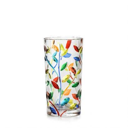 Bicchiere tumbler alto Albero della Vita - Vetro veneziano | Fatto a Venezia
