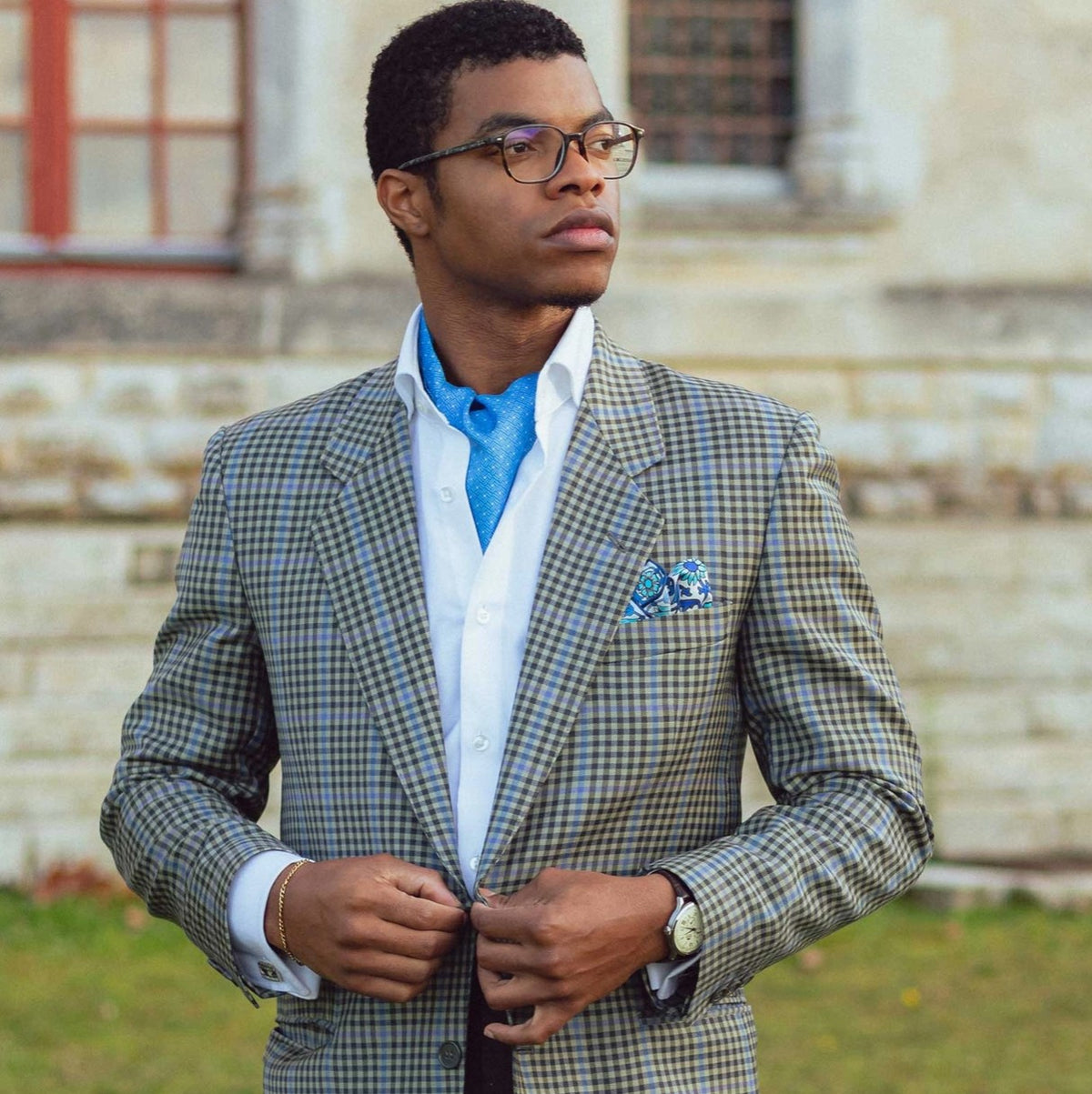 Silk Pocket Square - Southern Italy Style | Made in Lombardy
