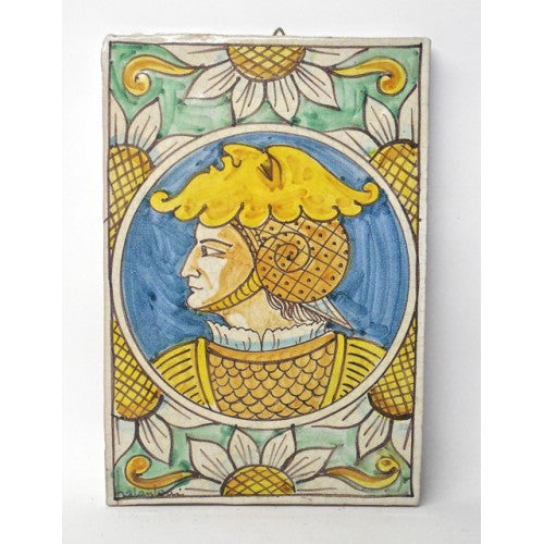 Sicilian Santo Stefano 8X12" First Stone Plaque | Made in Sicily