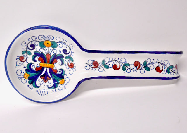Deruta Ricco Blue Spoon Rest