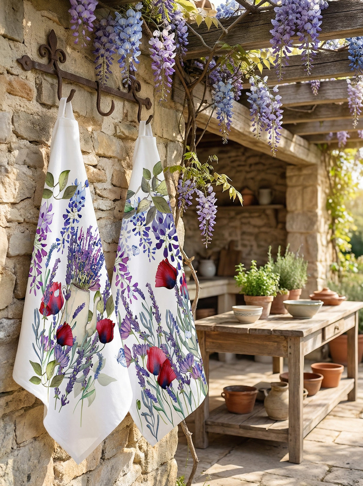 Provenza Linen Kitchen Towel