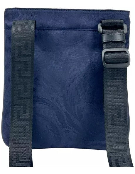 Versace Medusa Flat Canvas Crossbody Bag