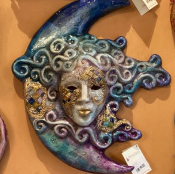 Mask Moon Medium | Made in Venice