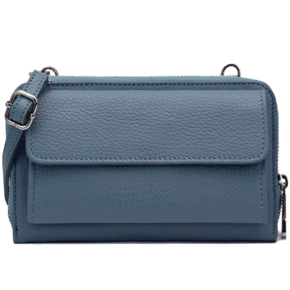 Multifunctional Genuine Leather Wallet, suitable for mobile phones | Made in Tuscany