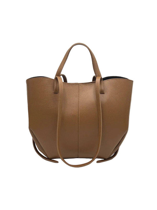 Women's Genuine Leather Shoulder Bag, Large | Made in Tuscany