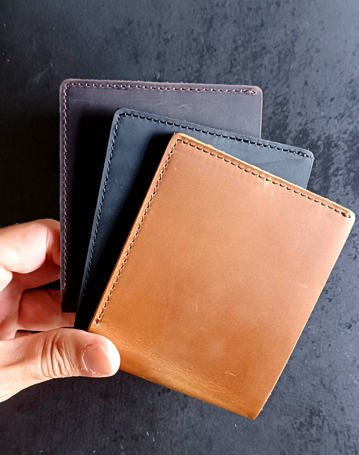 Portacarte in pelle “Wallet”