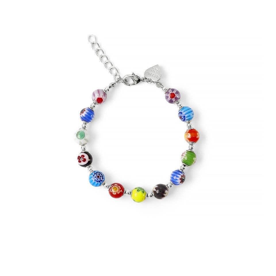 Millefiori Mania Bracelet w/ Clasp | Made in Venice