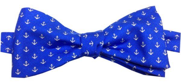 The Anchorman Bow Tie - Royal Blue | Made in Lombardy