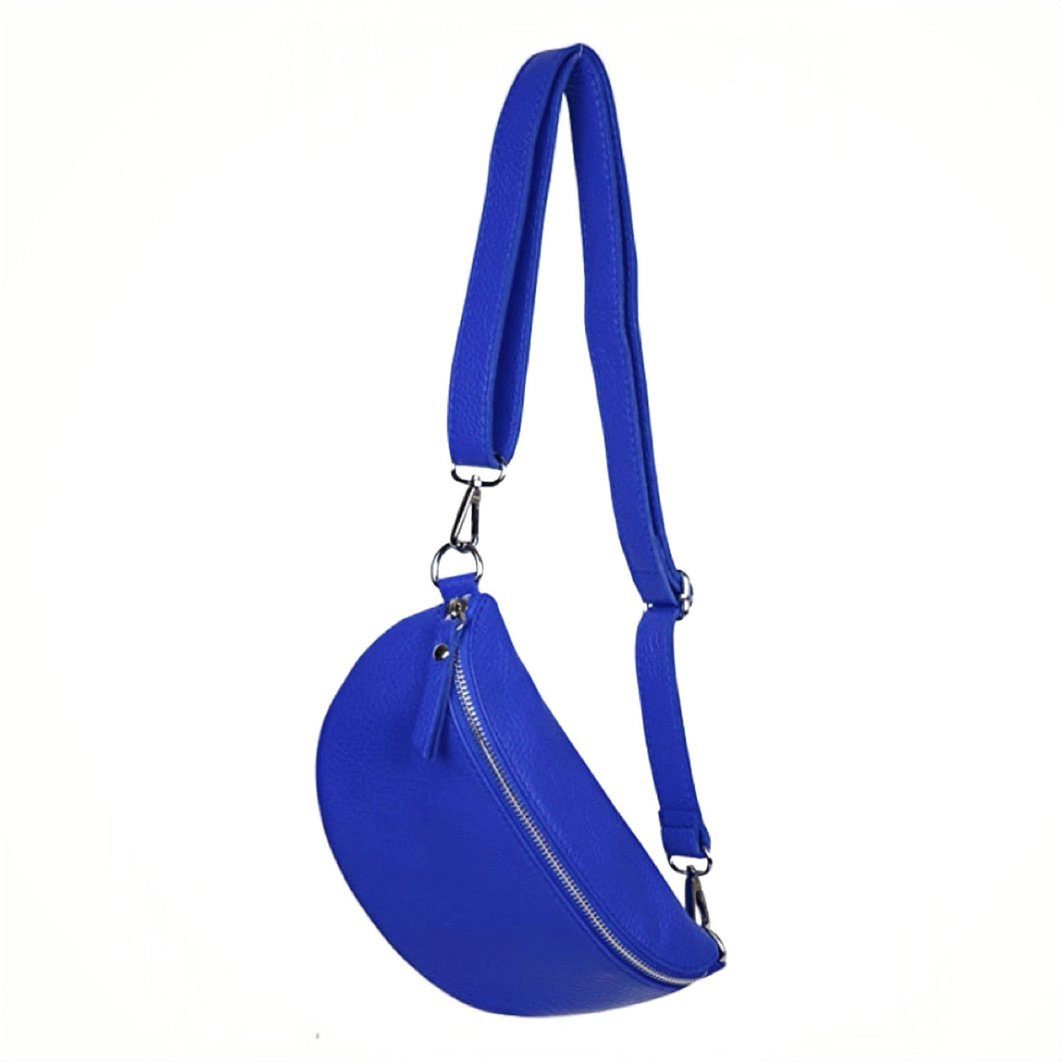 Modarno Unisex Waist Bag and Shoulder Bag in Genuine Leather 9.1" x 2.8" x 4.7" | Made in Italy