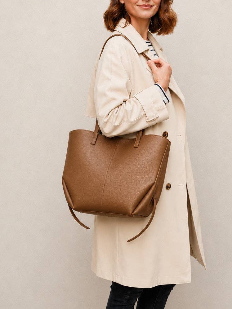 Women's Genuine Leather Shoulder Bag, Large | Made in Tuscany