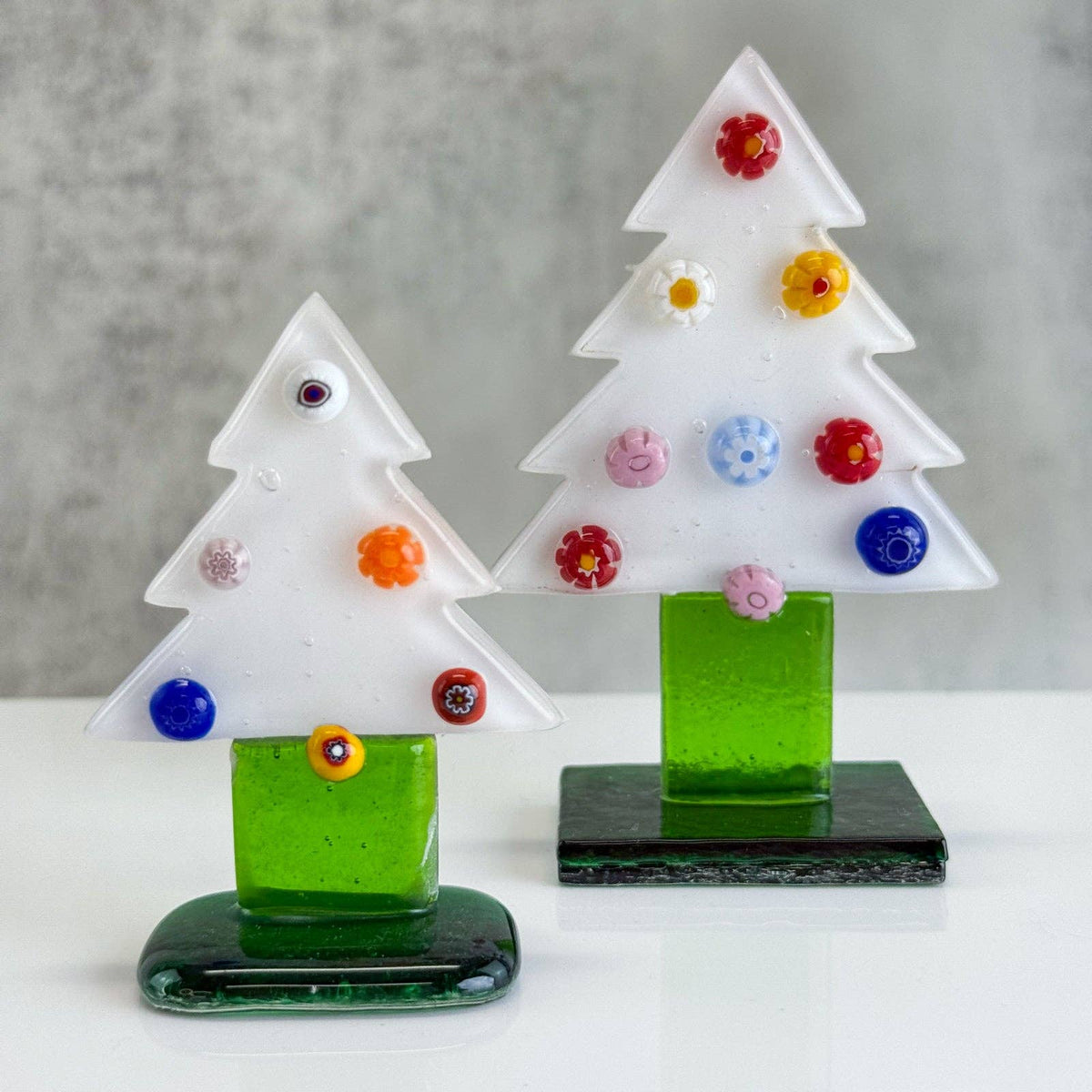 Millefiori Christmas Tree – Murano Glass Holiday Decor | Made in Venice