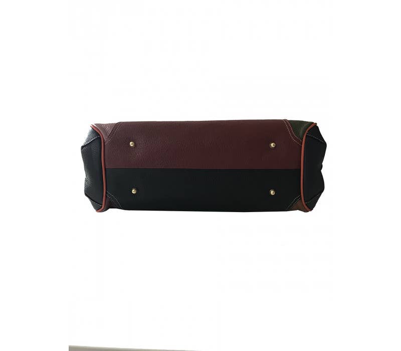 Monica Italian Leather Overnight Bag | Made in Tuscany