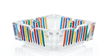 Timeless Ashtray Venetian Crystal Glass | Made in Veneto
