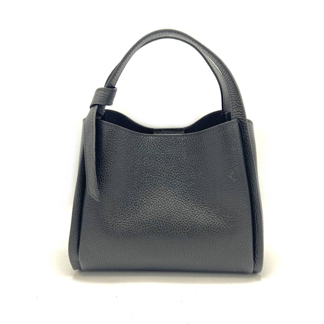 Genuine Leather Handbag, Medium | Made in Tuscany