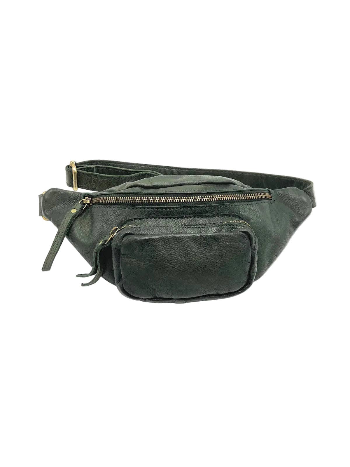 Vintage Leather Belt Bag | Made in Italy