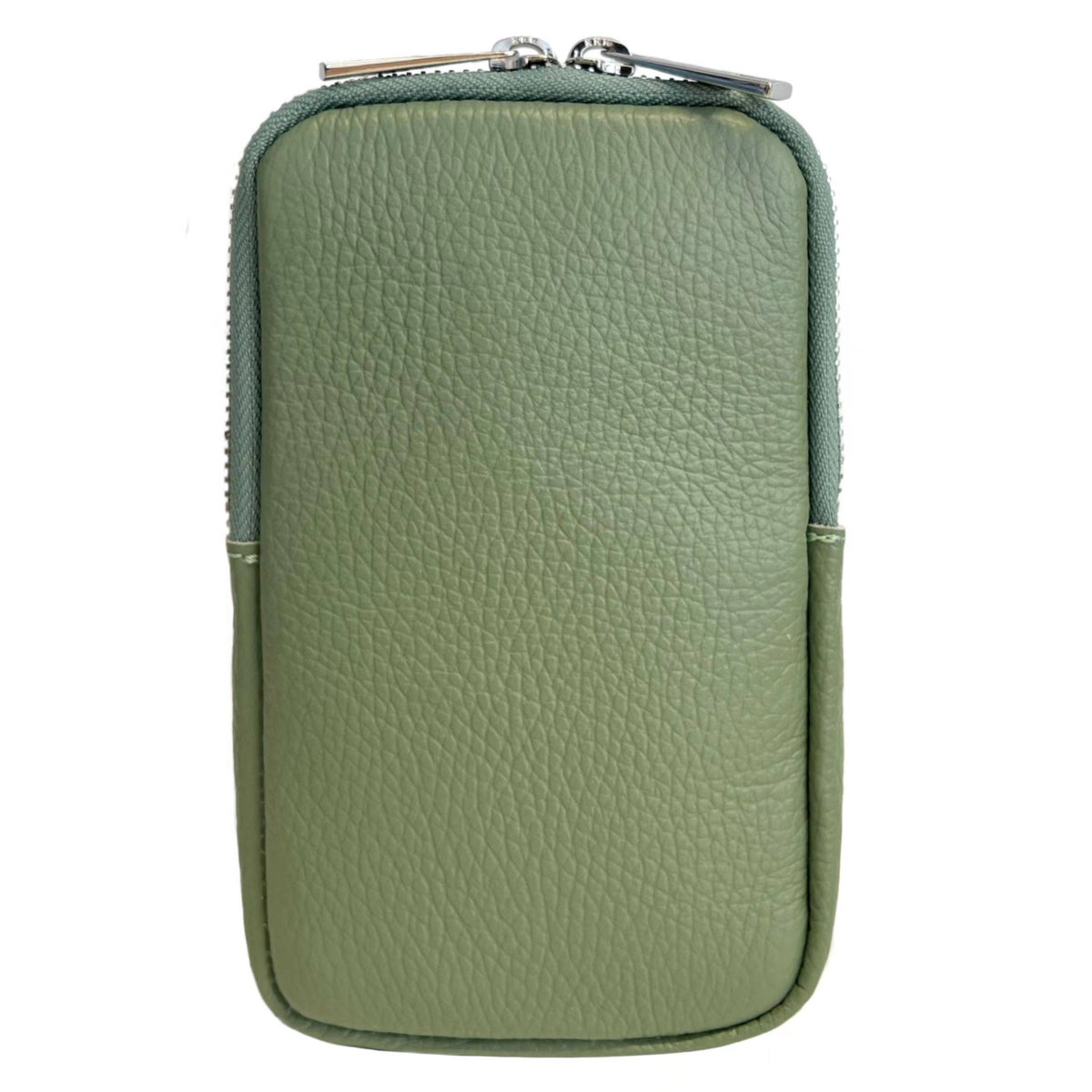 Modarno Small Shoulder Bag for Mobile Phones for Men and Women in Genuine Leather 11cm x 2cm x 18cm | Made in Italy