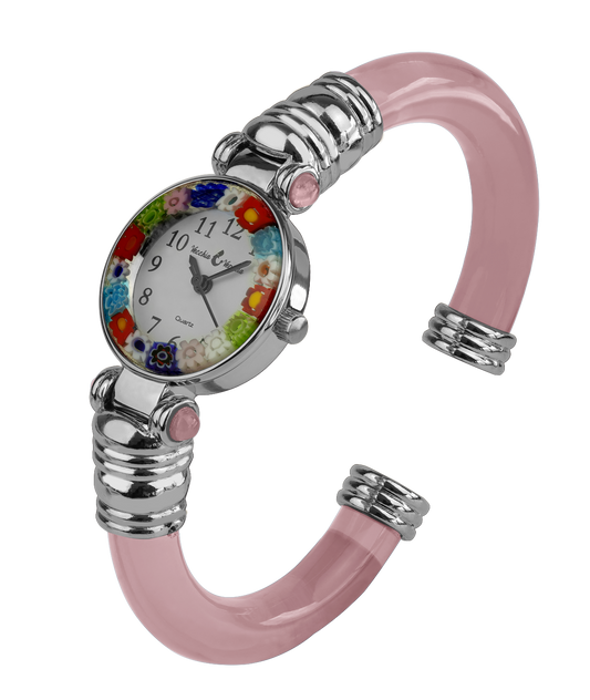 Santa Marta Millefiori Murano Bangle Watch -Assorted Colors | Made in Veneto