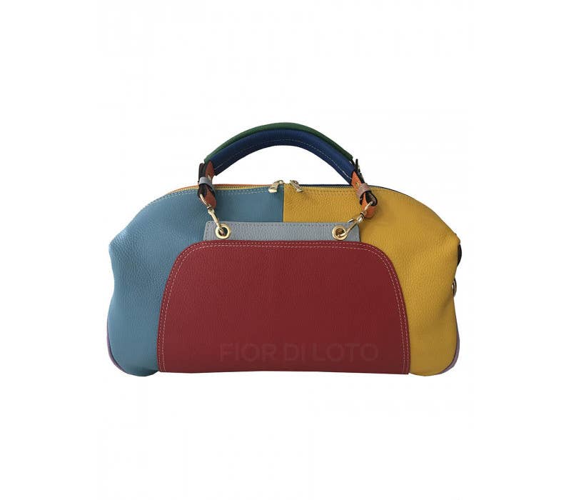 Monica Italian Leather Overnight Bag | Made in Tuscany