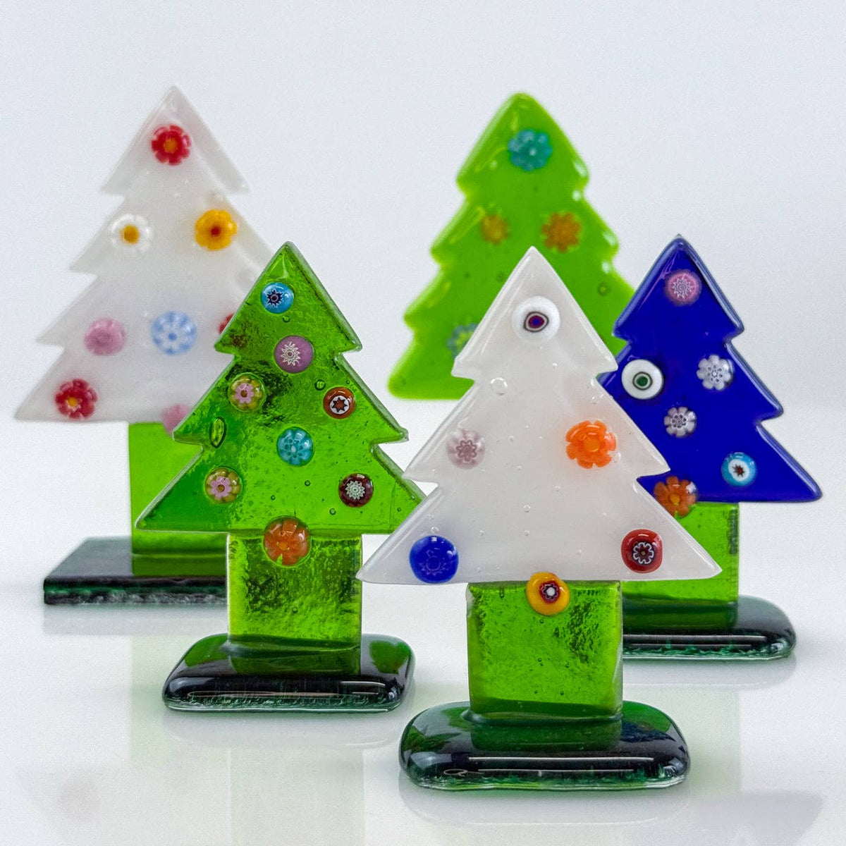 Millefiori Christmas Tree – Murano Glass Holiday Decor | Made in Venice