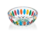 Timeless Mini Round Dish Venetian Crystal Glass | Made in Venice