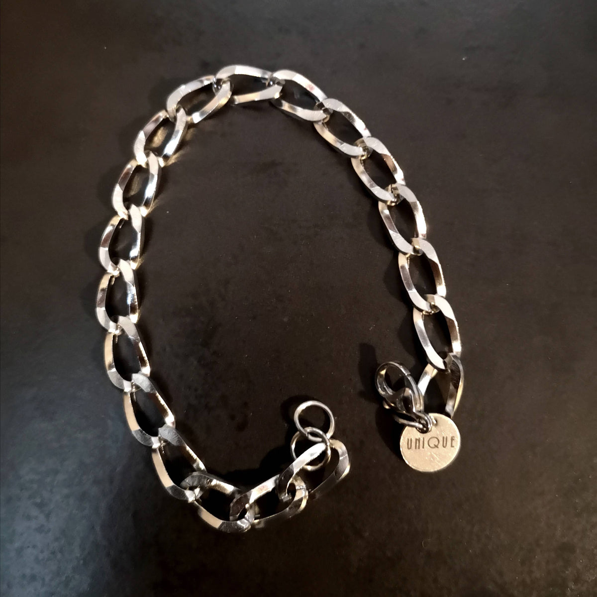 Indestructible 316L Steel Bracelet, 19/20 cm | Made in Lazio