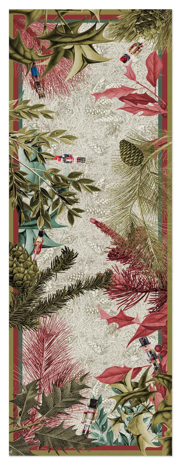 Tovaglietta in lino Schiaccianoci 100% Made in Italy