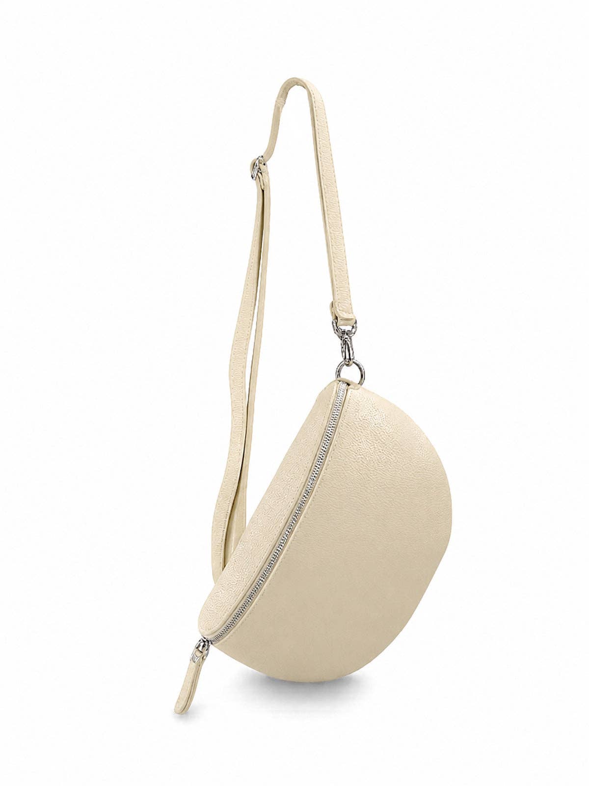 Genuine Leather Crossbody Bag, Medium | Made in Tuscany