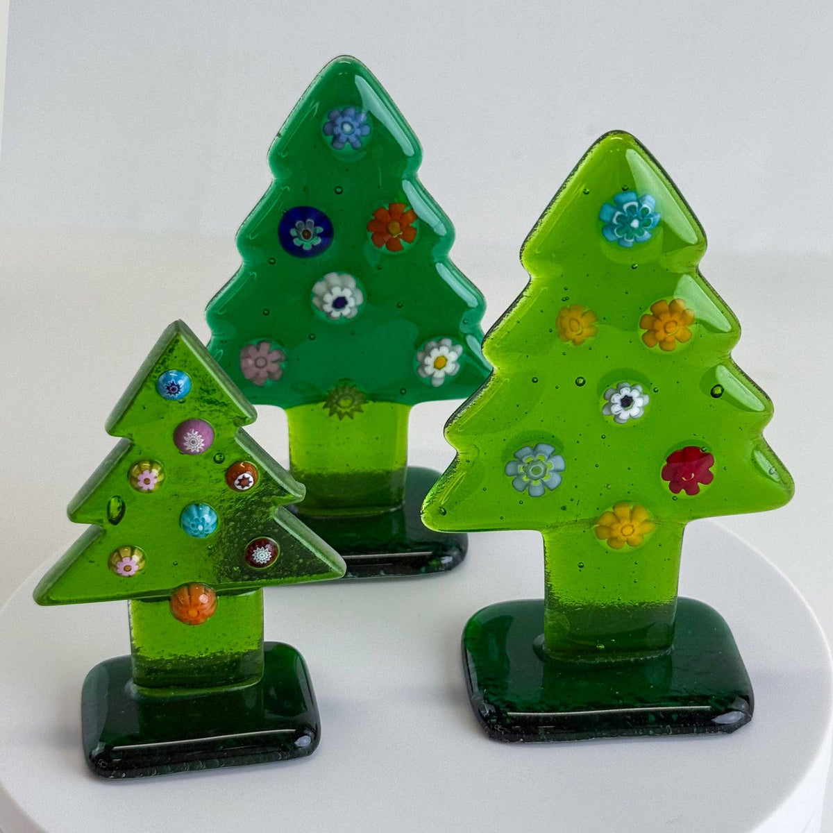 Millefiori Christmas Tree – Murano Glass Holiday Decor | Made in Venice