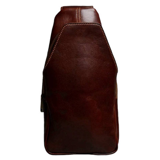 Men's Genuine Leather Marsupio One-Shoulder Bag | Made in Tuscany