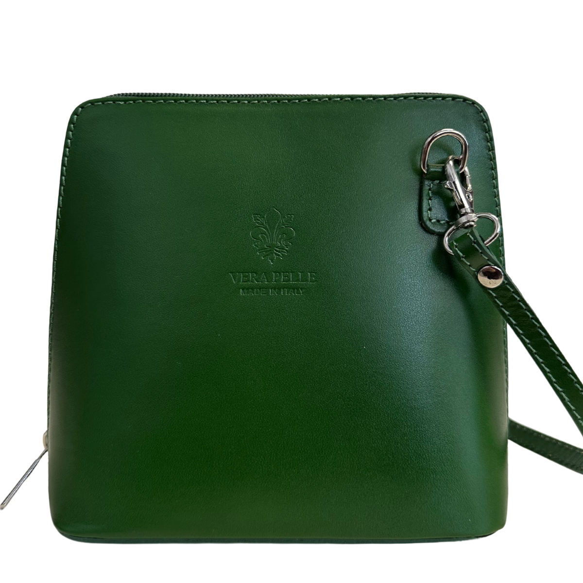 Modarno Utility Genuine Leather Shoulder Bag 18x8x16 cm | Made in Tuscany