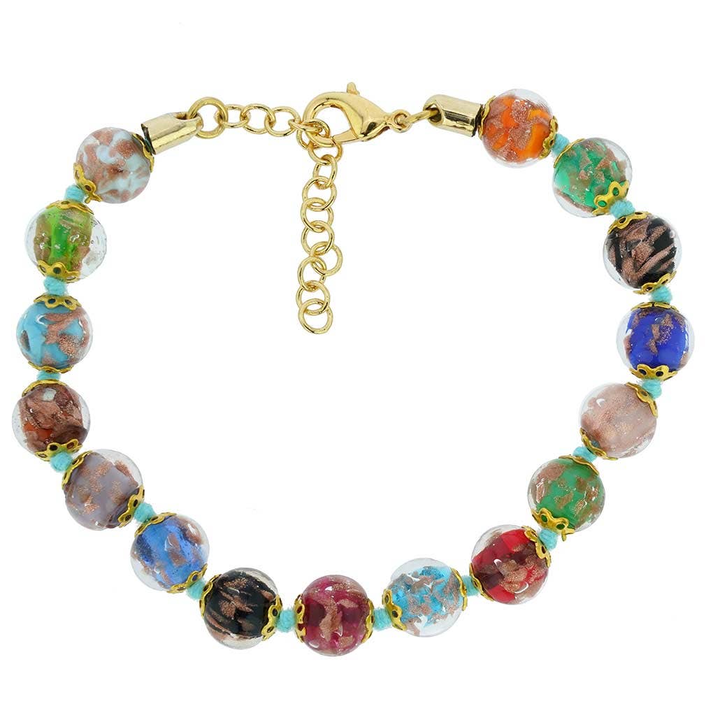 Sommerso Murano Glass Clasp Bracelet | Made in Veneto