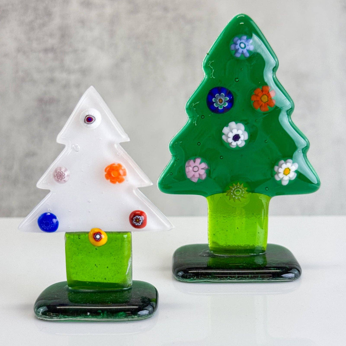 Millefiori Christmas Tree – Murano Glass Holiday Decor | Made in Venice