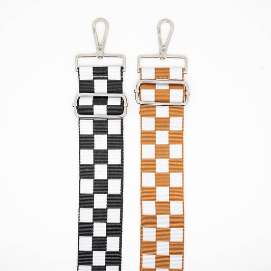 Checkered Adjustable Strap | Made in Tuscany