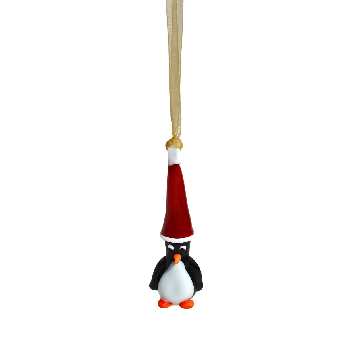 Set of 3 Murano Glass Penguin Figurines / Ornaments | Made in Venice