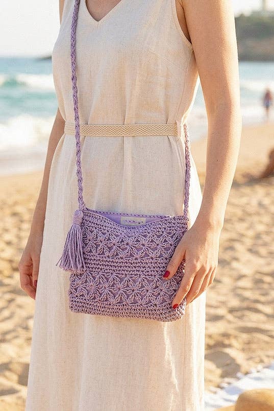 Italian Crossbody Bag 7.5" JIJOU CAPRI | Made in Campania