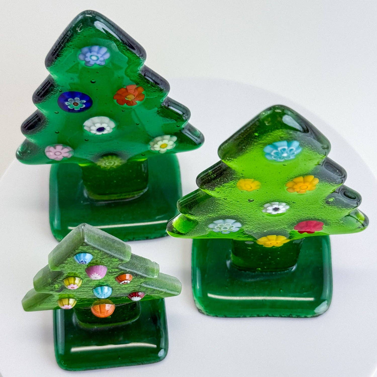 Millefiori Christmas Tree – Murano Glass Holiday Decor | Made in Venice