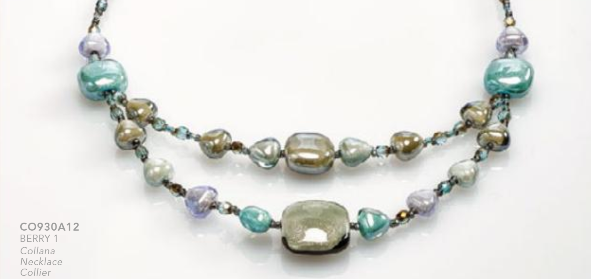 Berry Murano Glass Jewelry Collection Antica Murrina - 2 Colors | Made in Venice
