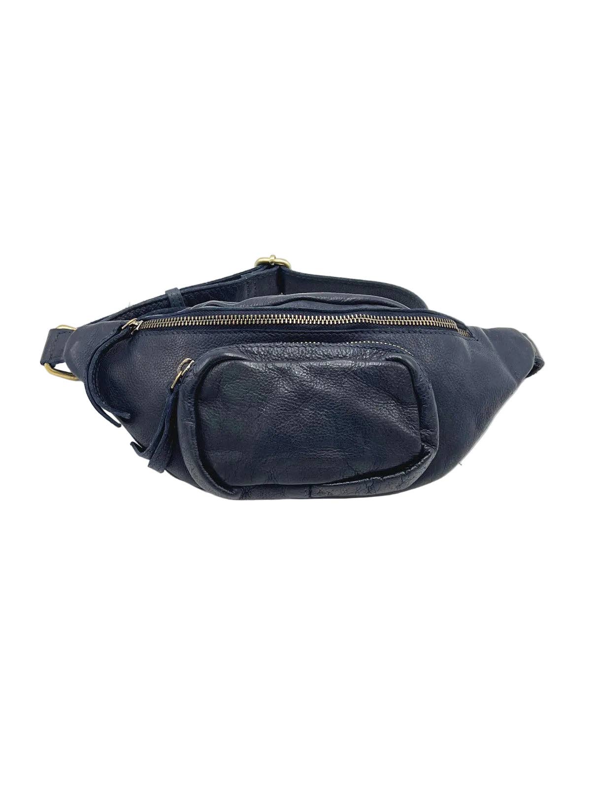 Vintage Leather Belt Bag | Made in Italy