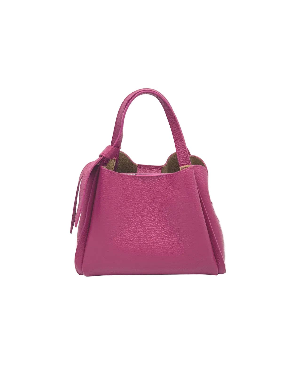 Genuine Leather Handbag, Medium | Made in Tuscany