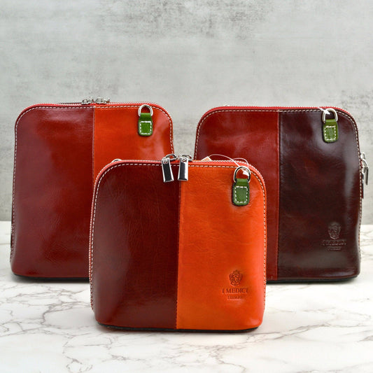 Valentina Crossbody Bag, Italian Leather | Made in Italy