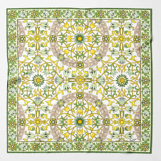 Silk Pocket Square - Southern Italy Style | Made in Lombardy